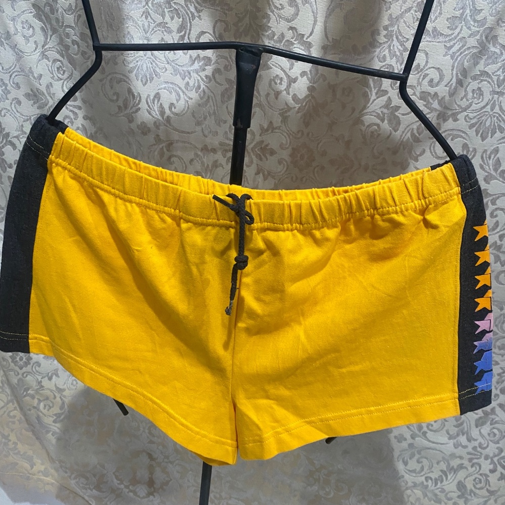 Ladies Mecca Vintage Sports Hot Shorts Sz S